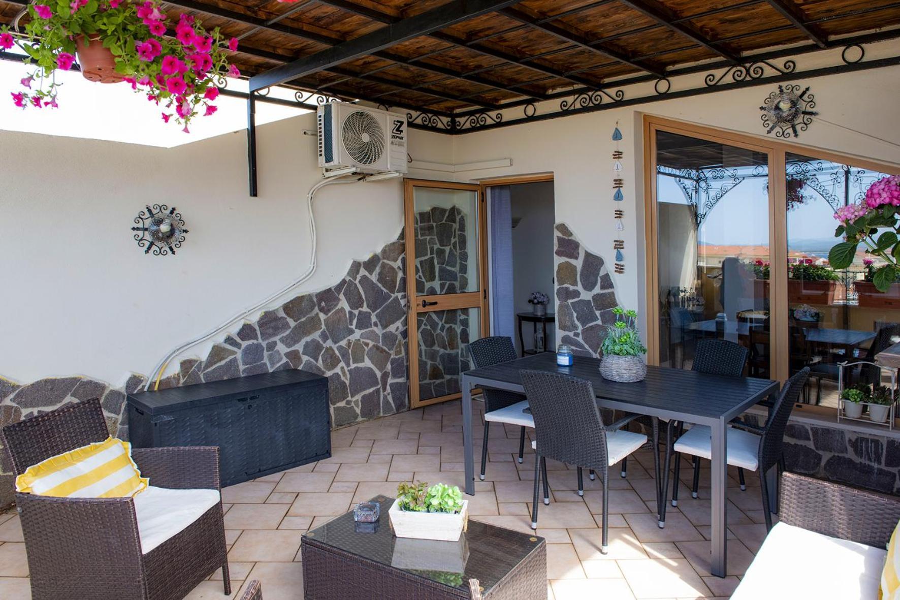 Casa I Gerani Vista Mare Apartment Alghero Ngoại thất bức ảnh